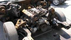 Buick (veterán) kiégett motortér tűzkár tisztítás